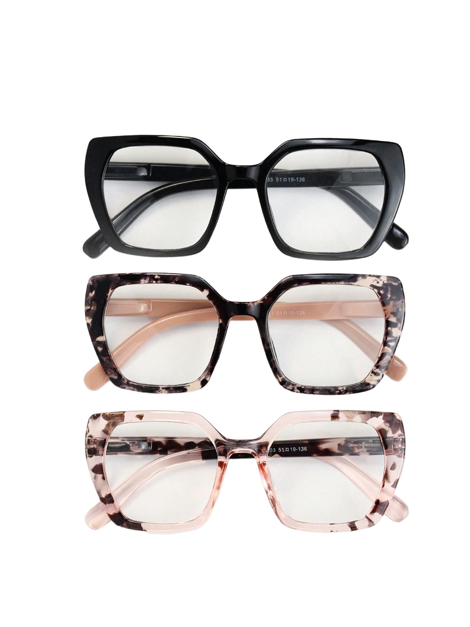 okulary zerówki casual 3-PACK