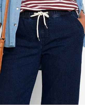 SPODNIE JEANSOWE DAMSKIE