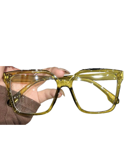 zielone OKULARY ZERÓWKI 