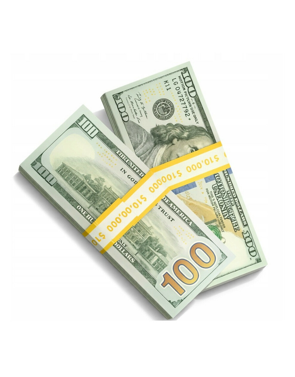 papierowe banknoty do zabawy 100 szt