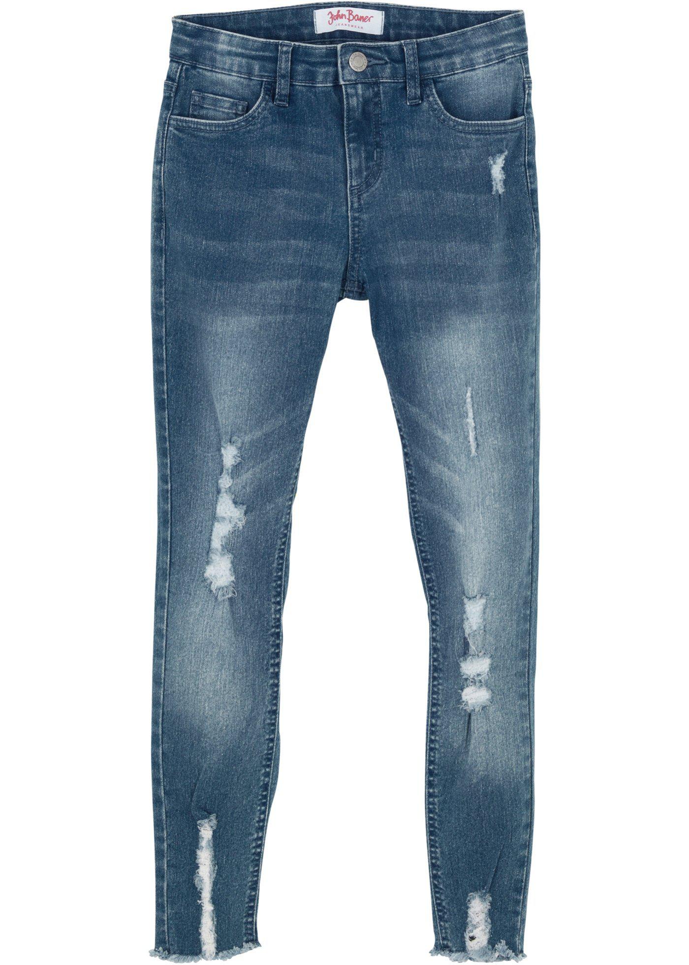 NIEBIESKIE SPODNIE JEANS