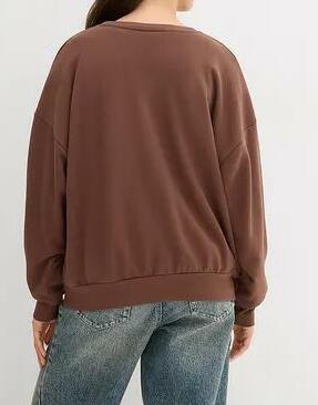 BLUZA OVERSIZE BRĄZ 