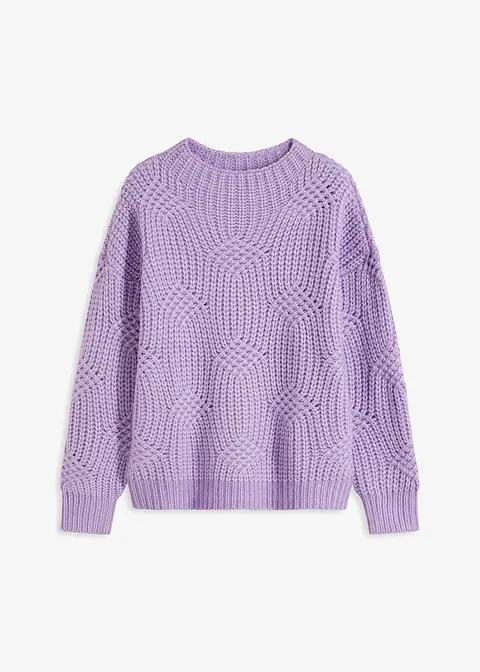 SWETER LUŹNY DAMSKI