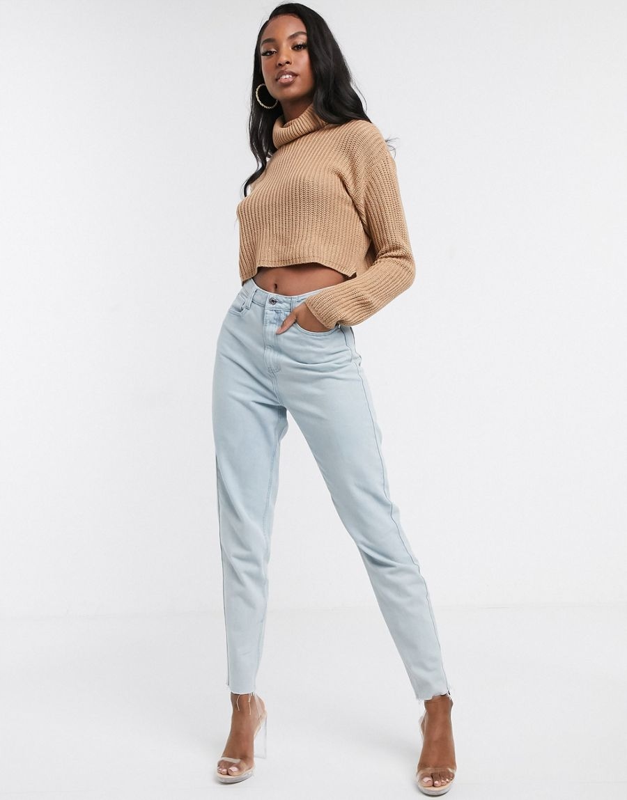 NIEBIESKIE SPODNIE JEANS
