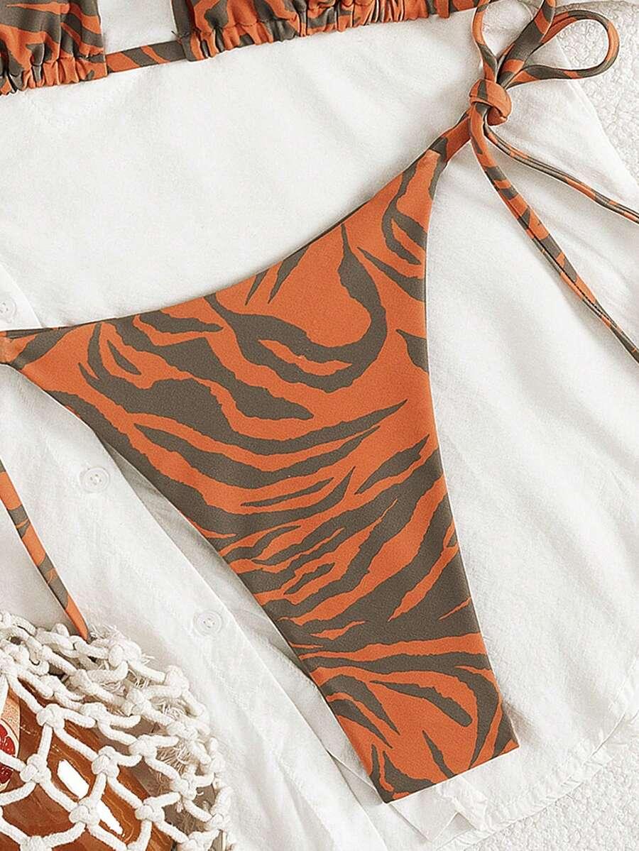 góra od bikini ANIMAL PRINT