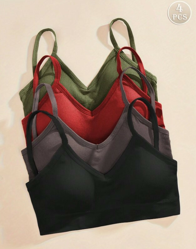 sportowy biustonosz 4-pack