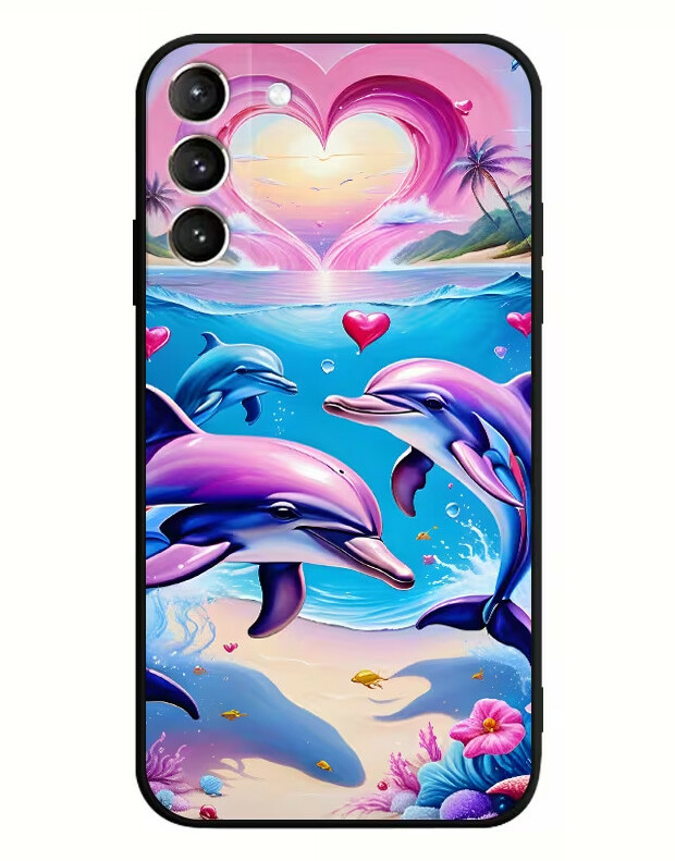 ETUI NA TELEFON CASE PLECKI delfin MOTOROLA MOTO E13 
