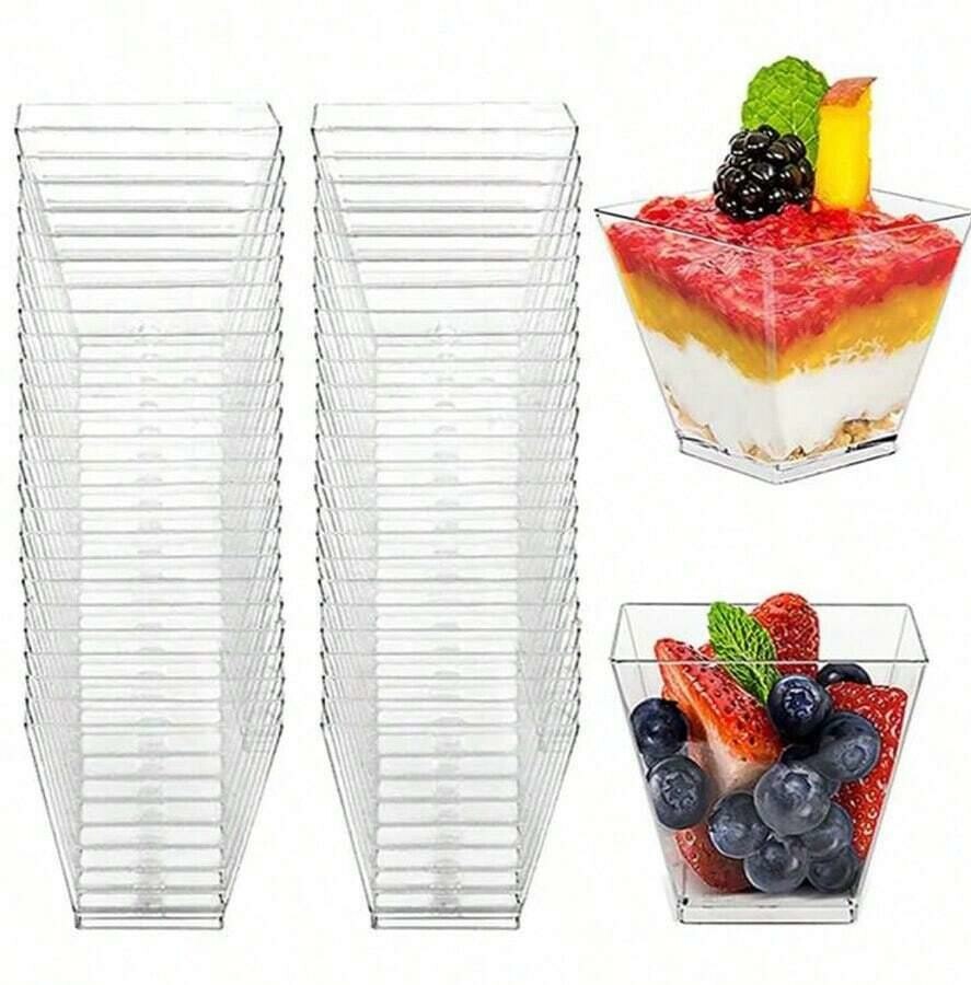 POJEMNIKI NA DESER 50-PACK