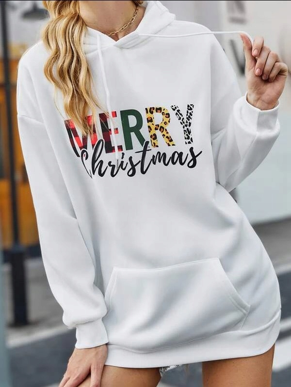 bluza dresowa NAPIS MERRY CHRISTMAS