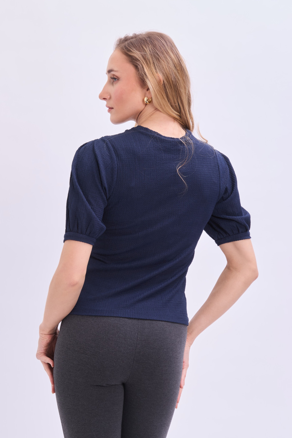 top bufiaste rękawy T43-7840K-J8