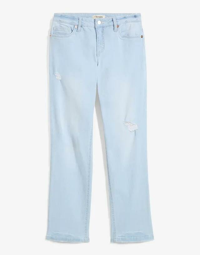 PROSTE JEANSY DAMSKIE