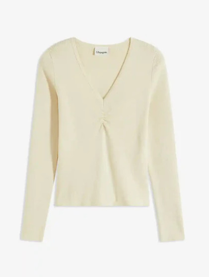 SWETER Z DZIANINY