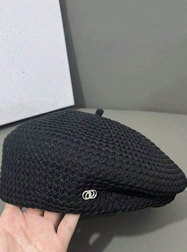 CZARNA CZAPKA BERET