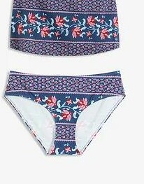 dół od bikini kwiaty