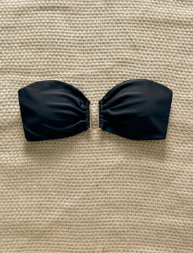 czarna góra od bikini 