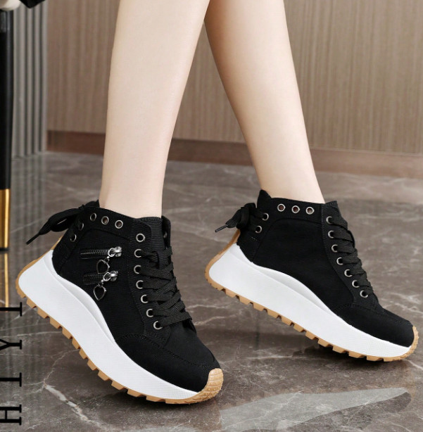 CZARNE BUTY SPORTOWE