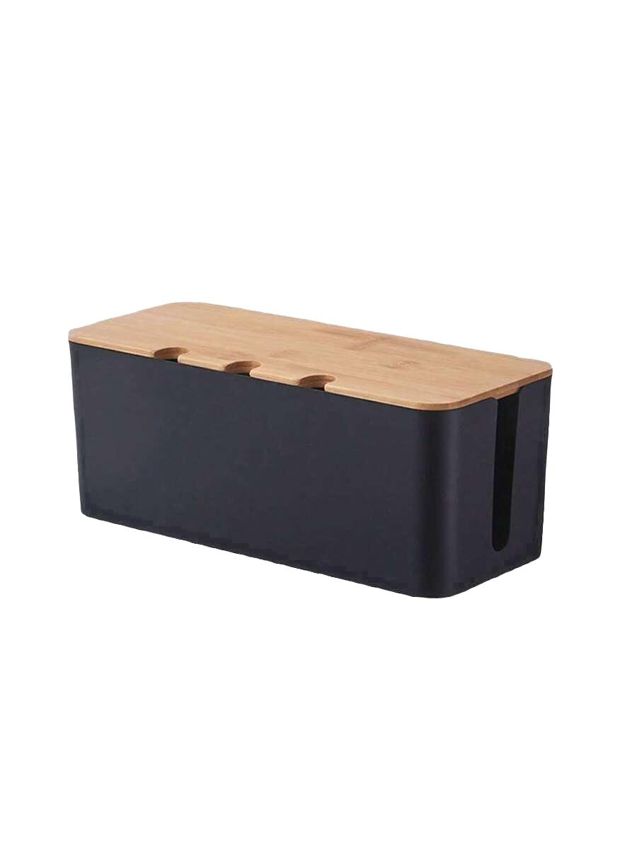 czarny organizer na kable