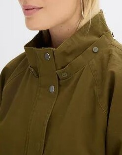 KURTKA DAMSKA JEANSOWA PLUS SIZE DŁUGI RĘKAW