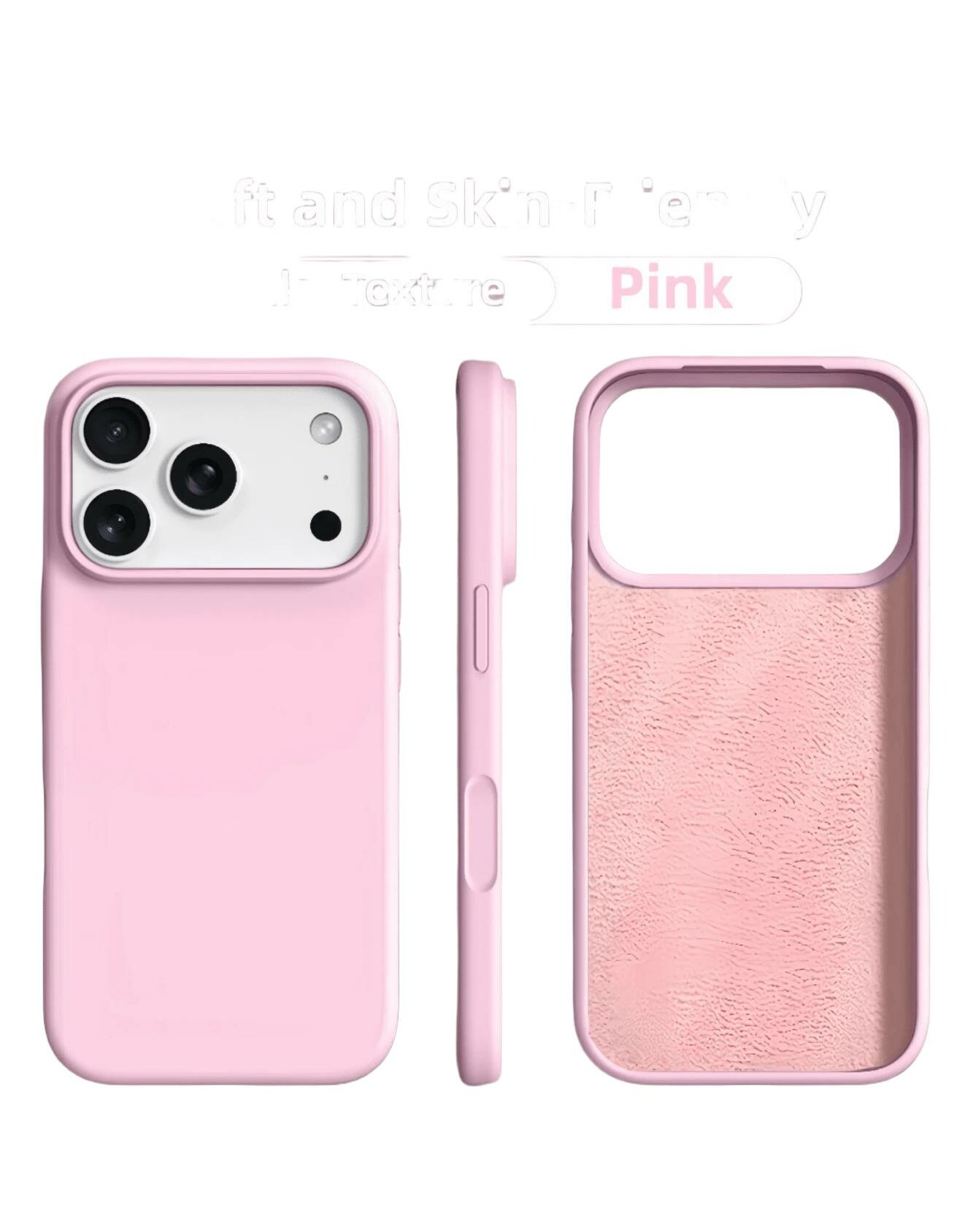 RÓŻOWE ETUI IPHONE 15 plus