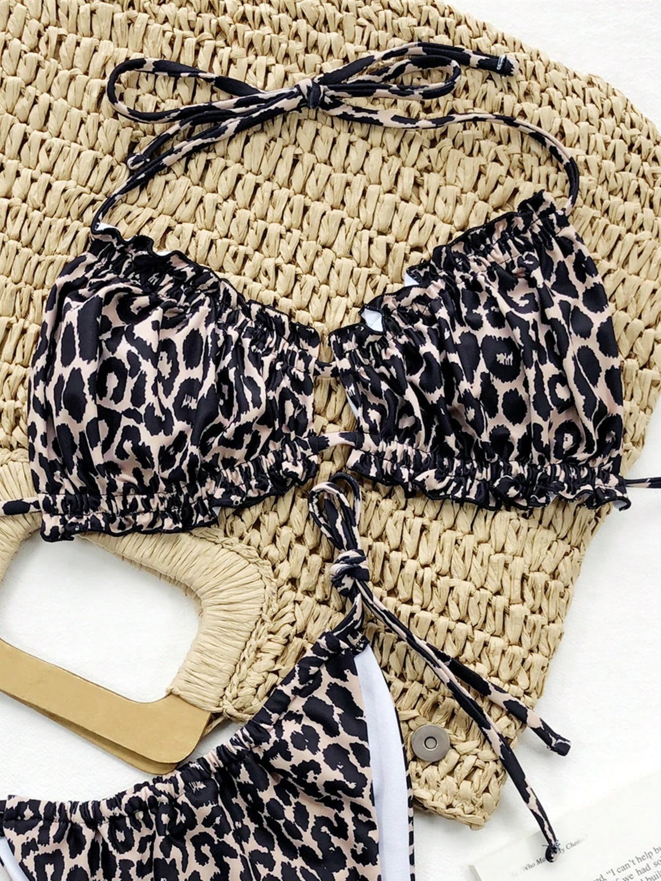 GÓRA OD BIKINI ANIMAL PRINT