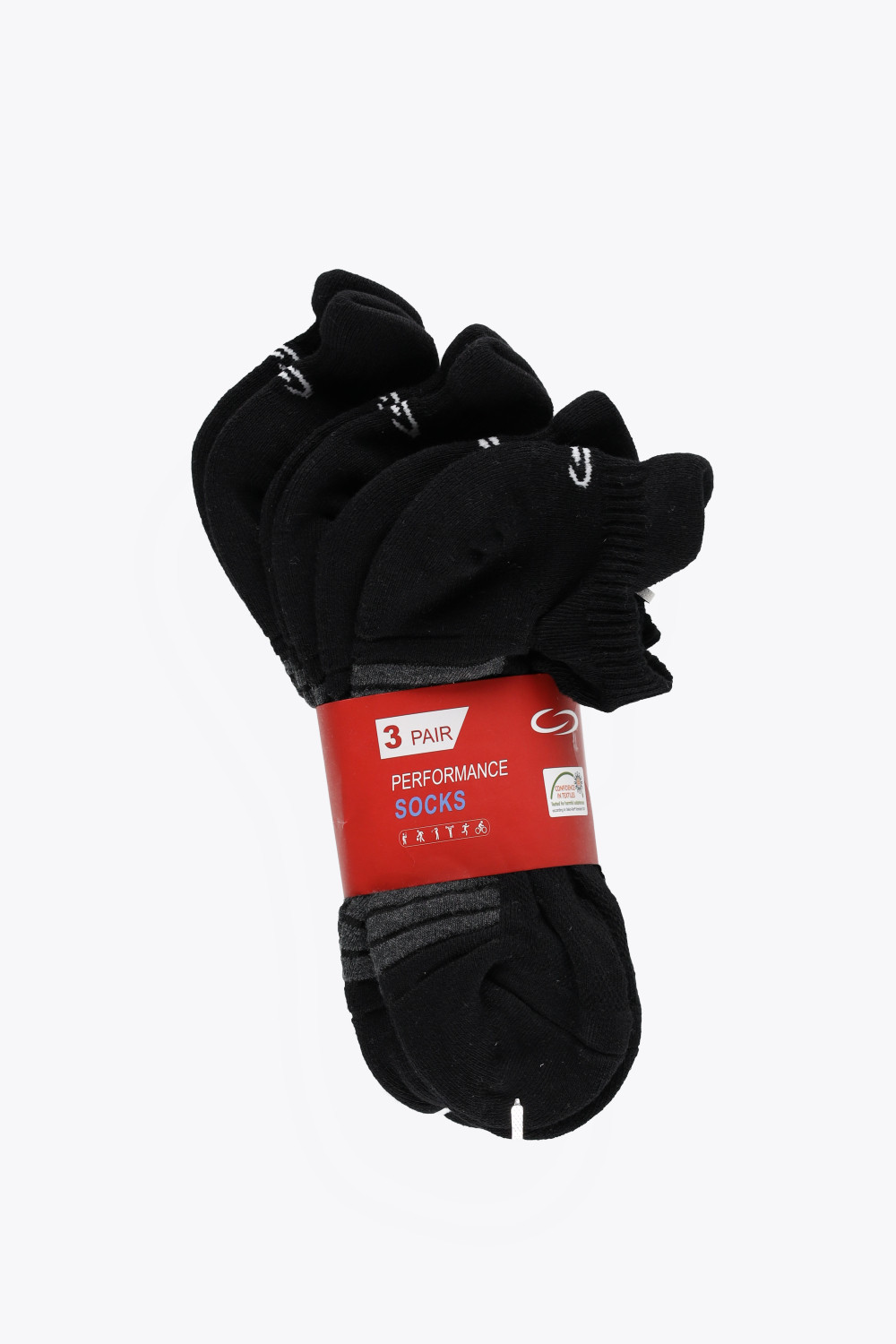 klasyczne czarne skarpety 3-pack