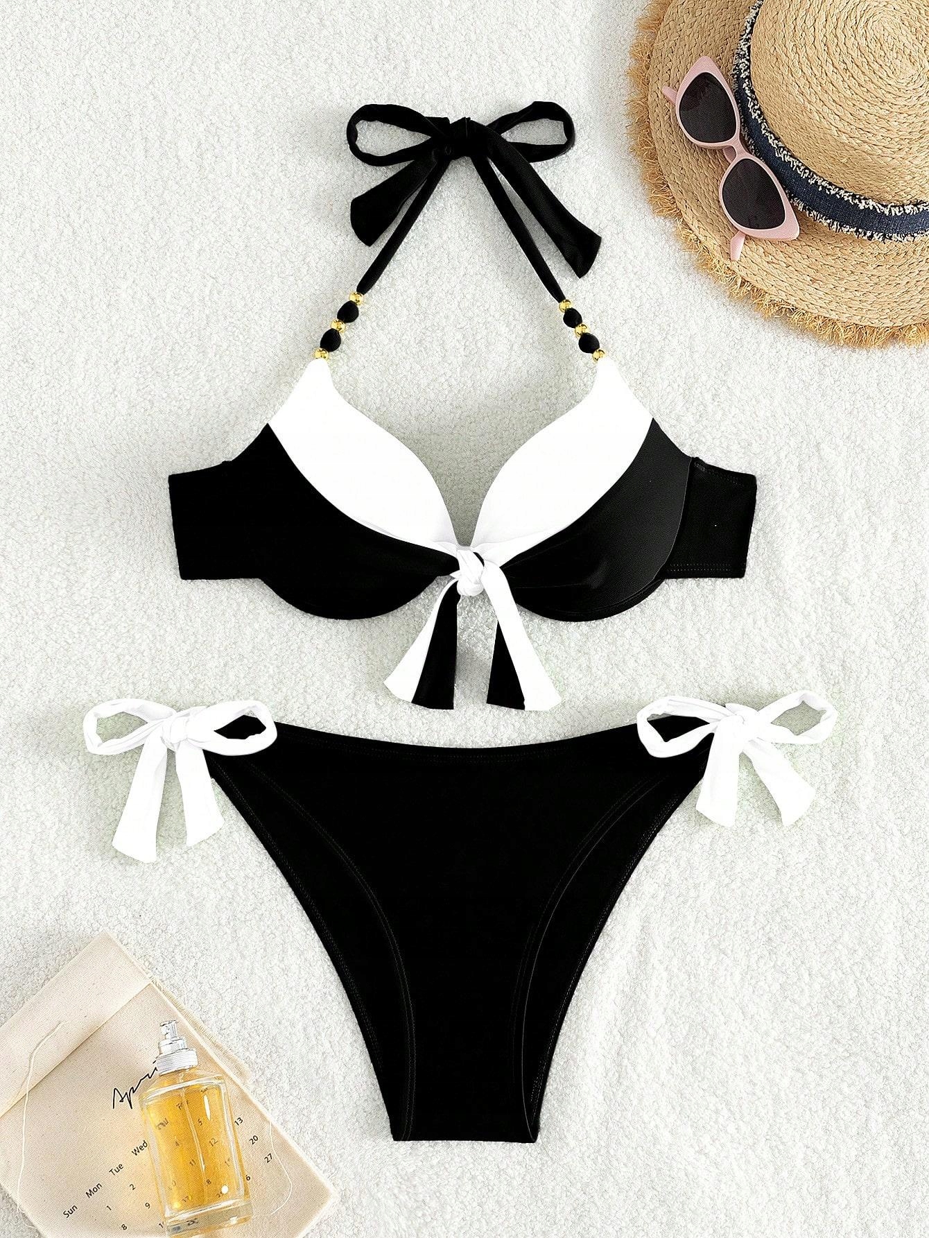 dwuczęściowy kostium kąpielowy bikini