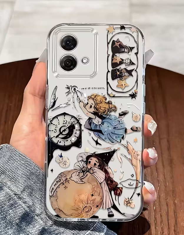 ETUI NA TELEFON case plecki Magical Girl Motorola moto e13