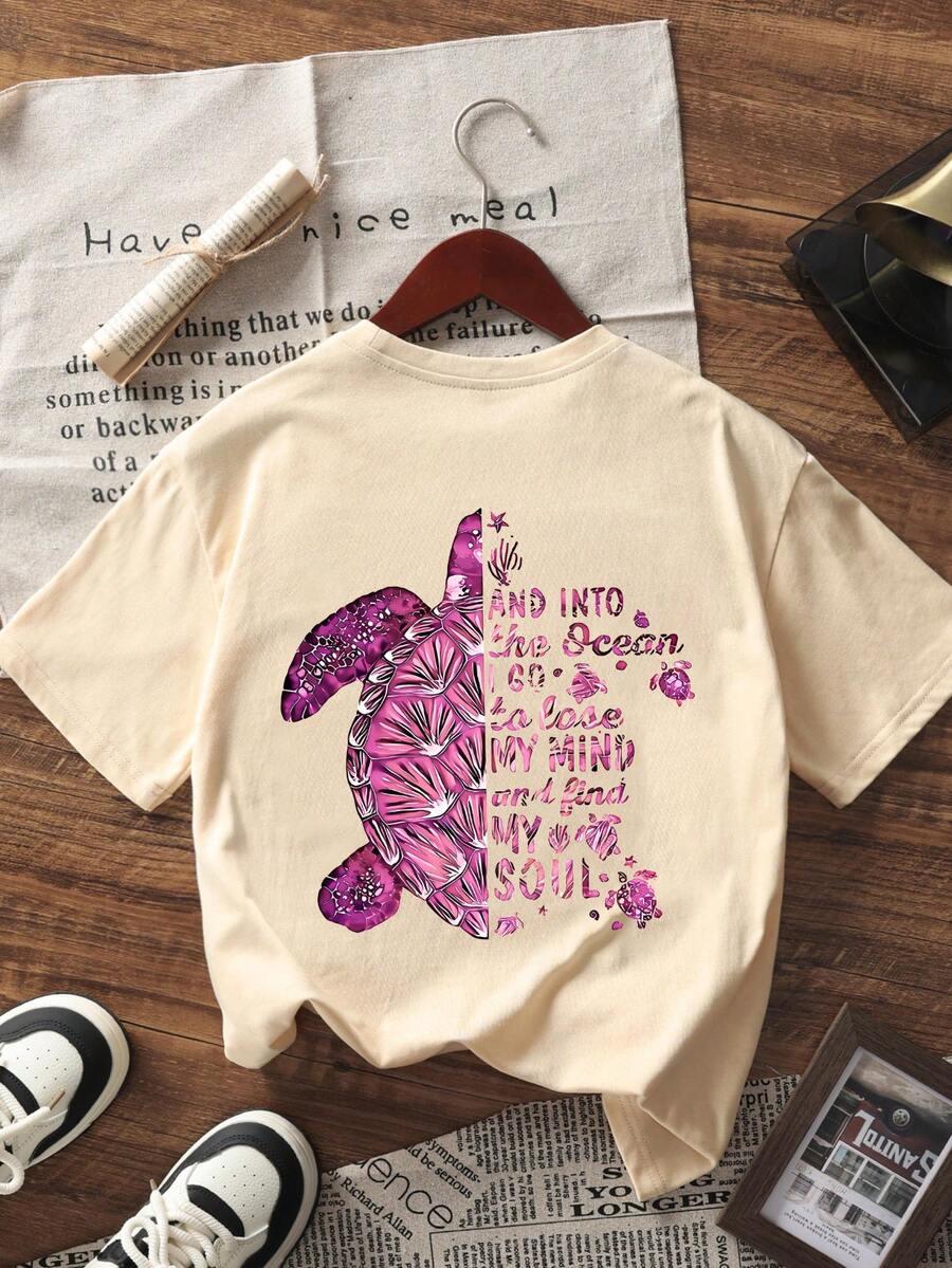 T-SHIRT KRÓTKI RĘKAW PRINT