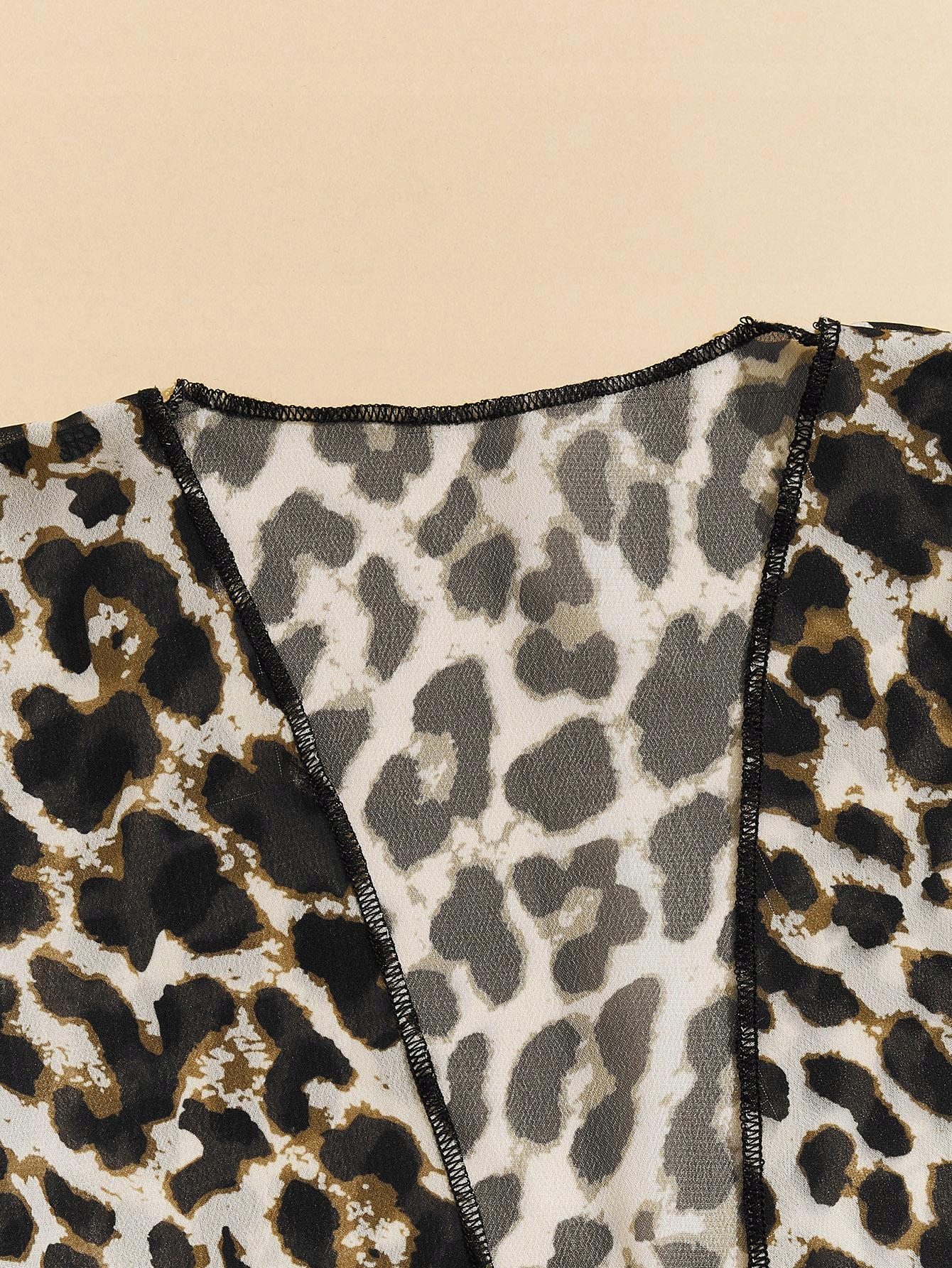 bluzka leopard print 