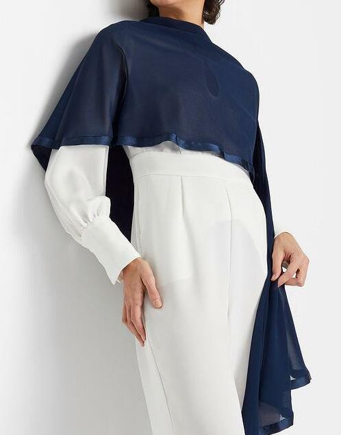 DAMSKI SZAL PONCHO