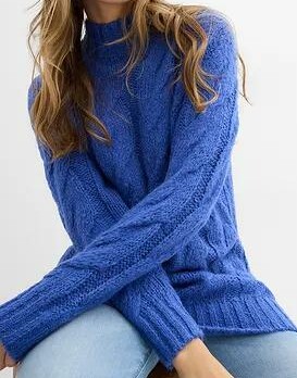 GRUBY DAMSKI SWETER