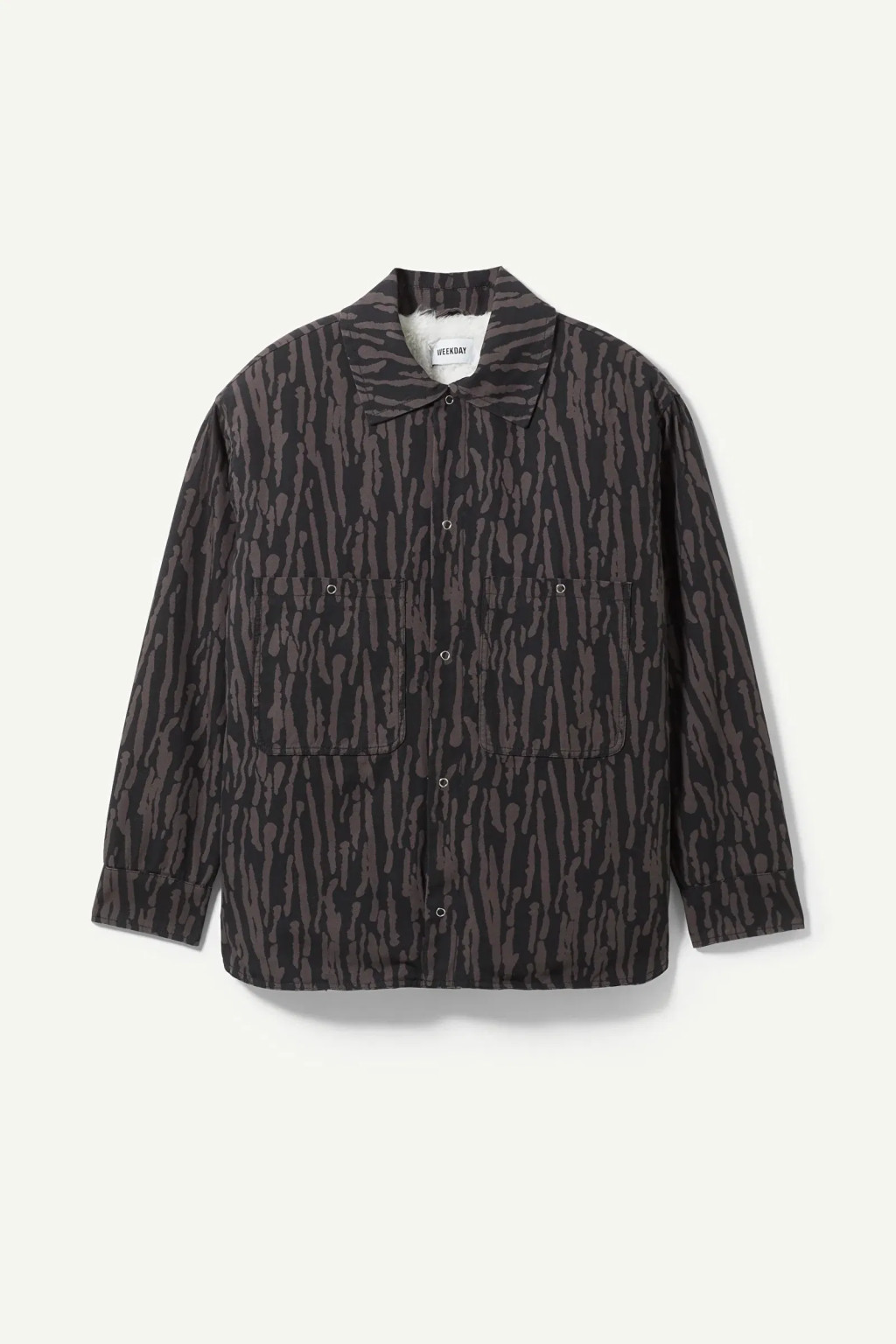 KURTKA Z KOŁNIERZYKIEM ANIMAL PRINT 