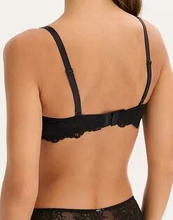 BIUSTONOSZ DAMSKI PUSH-UP REGULAR ZAPIĘCIE Z TYŁU