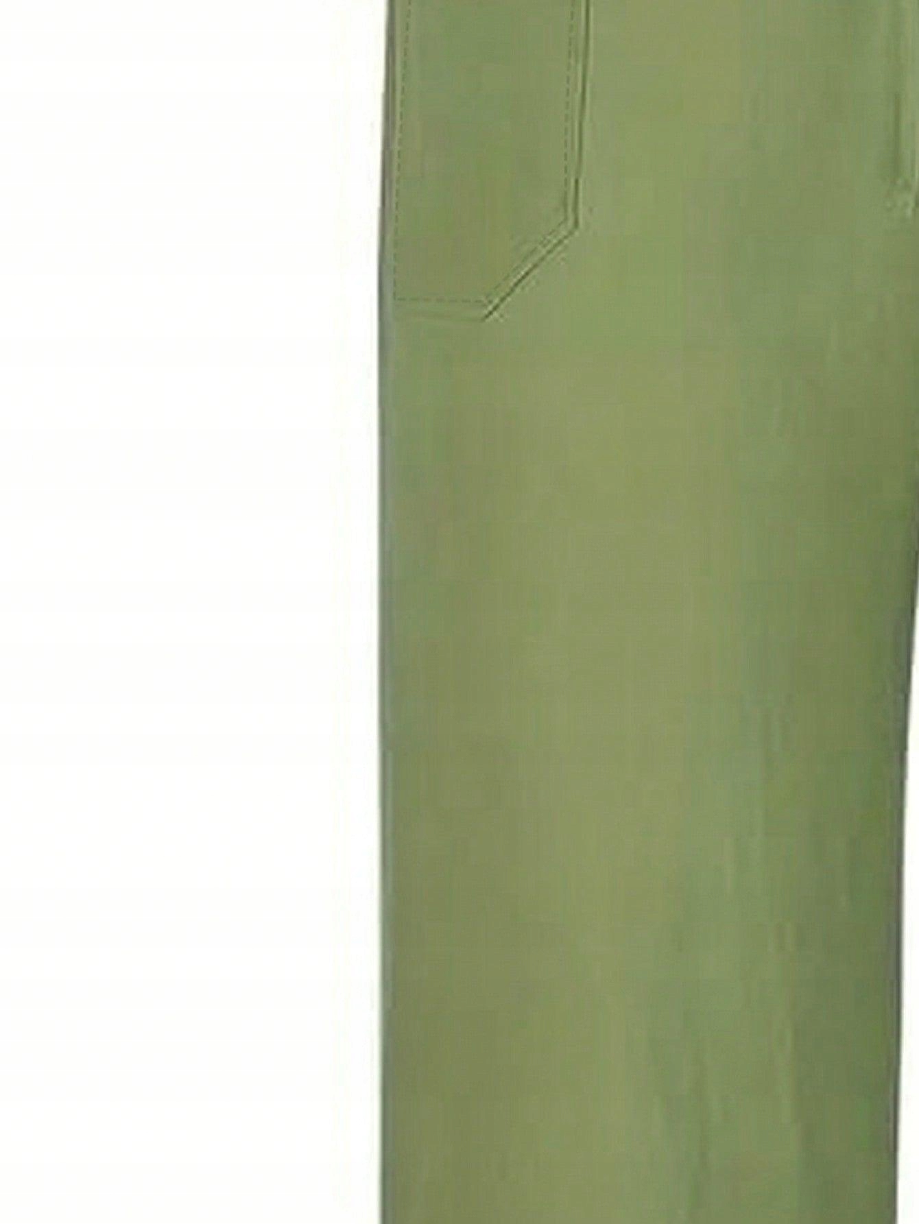 ZIELONE SPODNIE CASUAL