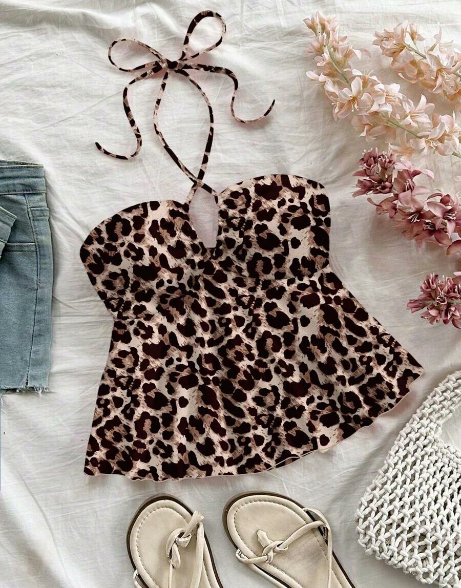 TOP ANIMAL PRINT