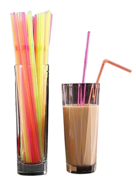 PLASTIKOWE SŁOMKI 100SZT.