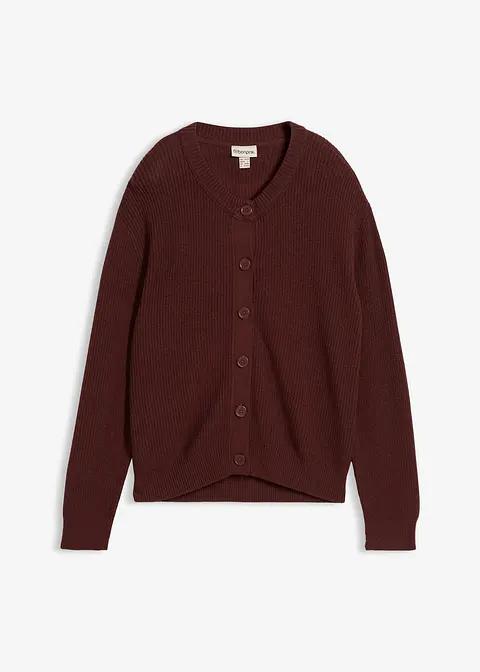 SWETER Z DZIANINY 