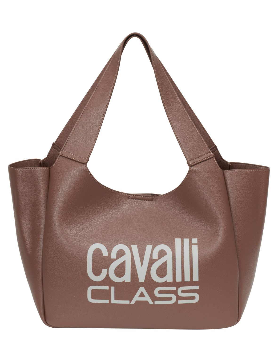 BRĄZOWA TOREBKA SHOPPER ARIANNA LOGO
