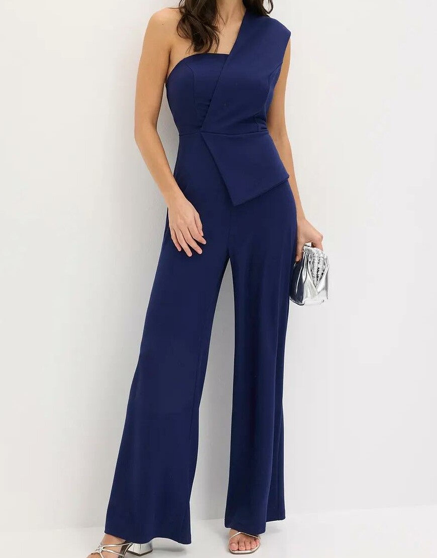 KOMBINEZON DAMSKI PLUS SIZE  NA JEDNO RAMIĘ