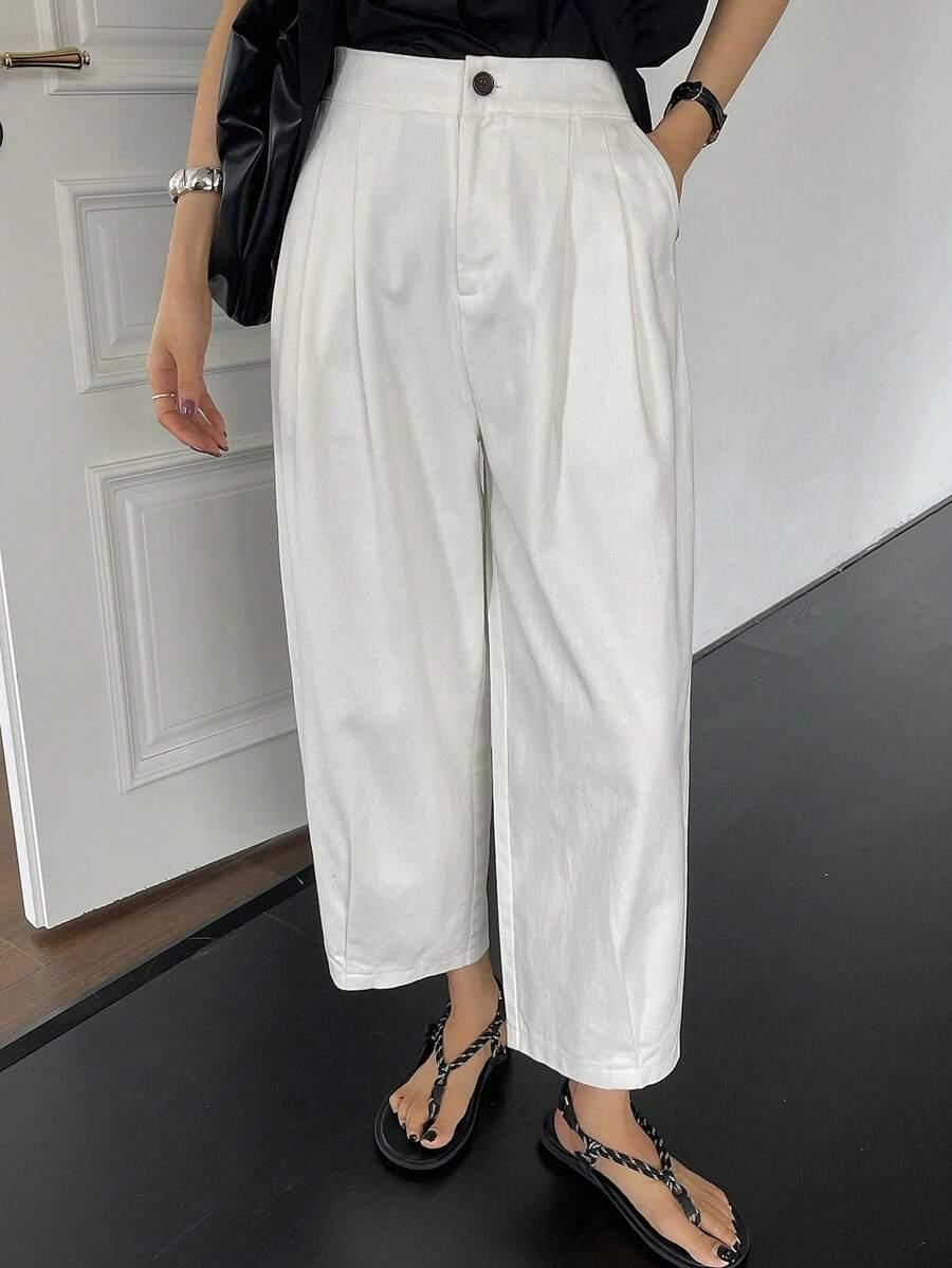 białe spodnie jeans 