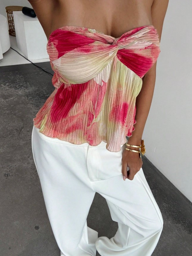 TOP ODKRYTE RAMIONA SPLOT PLISY TIE-DYE