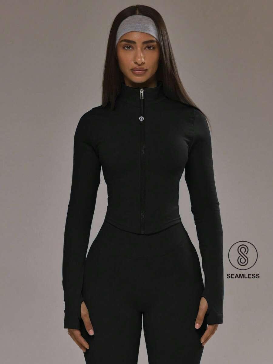 CZARNA BLUZA ZAMEK
