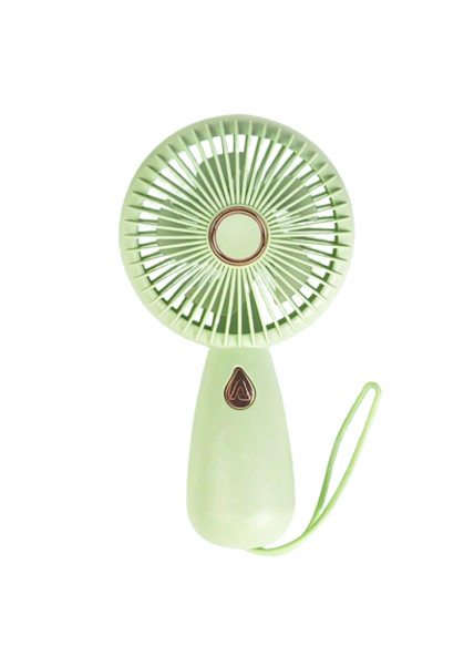 zielony mini wentylator