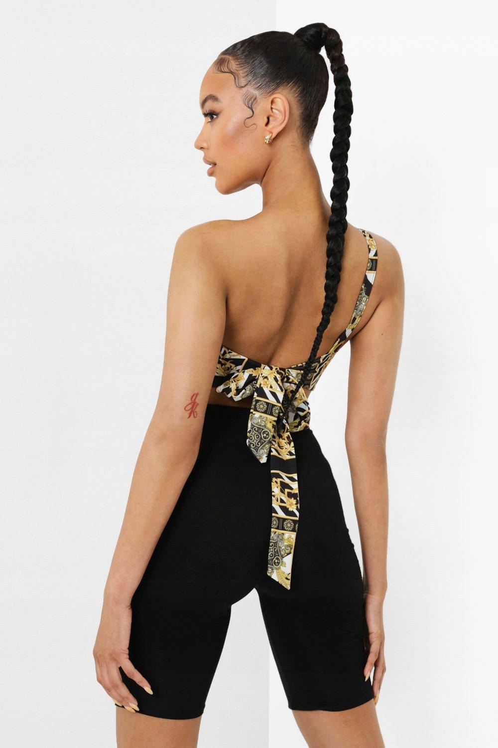 crop top print 