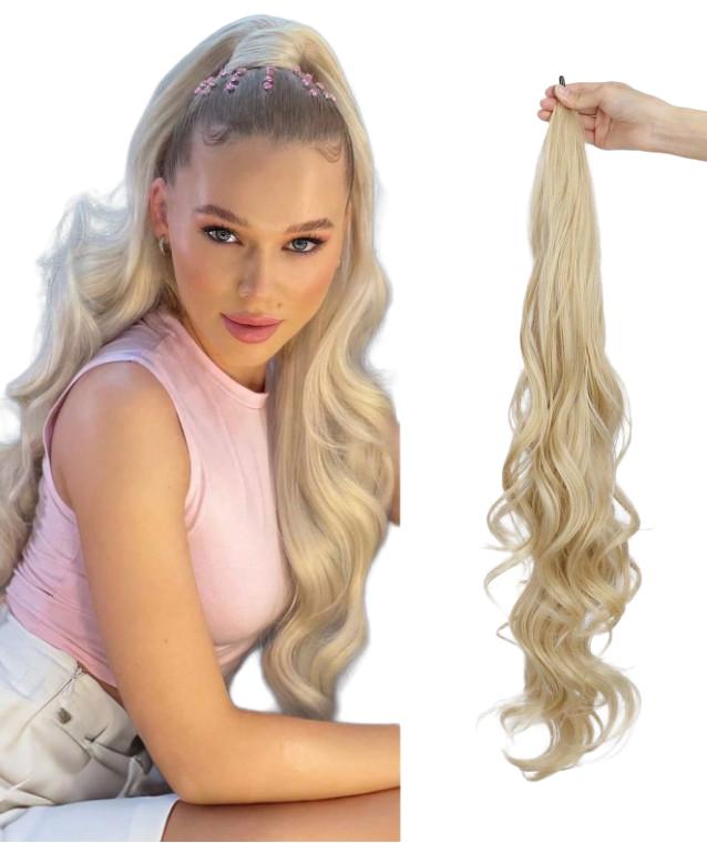 BLOND WŁOSY SYNTETYCZNE