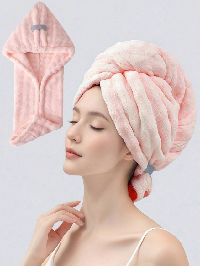 RÓŻOWY TURBAN DO WŁOSÓW