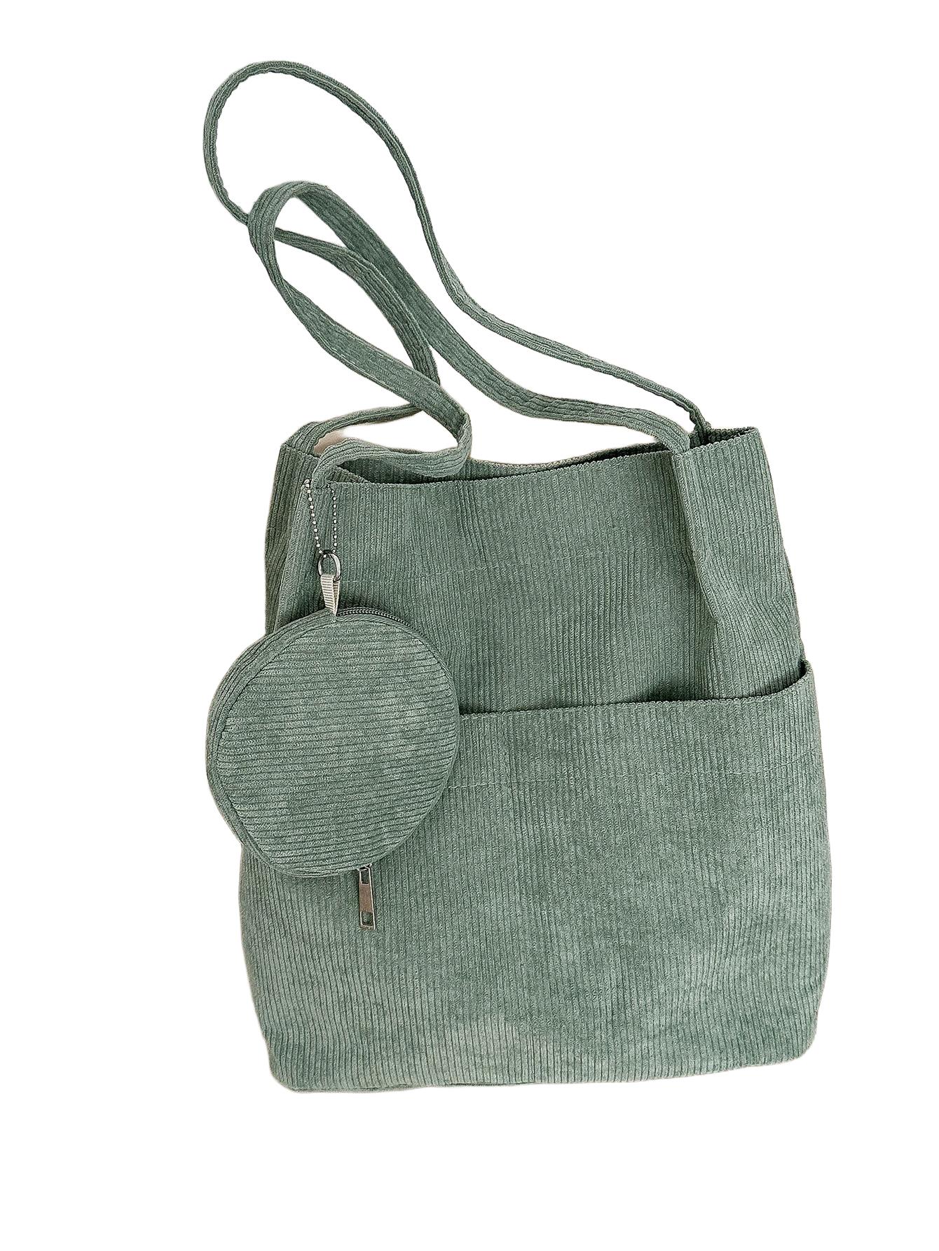 miętowa torebka shopper
