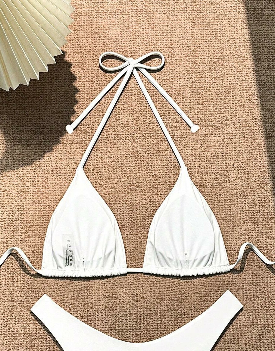 BIAŁA GÓRA OD BIKINI WIĄZANIE 