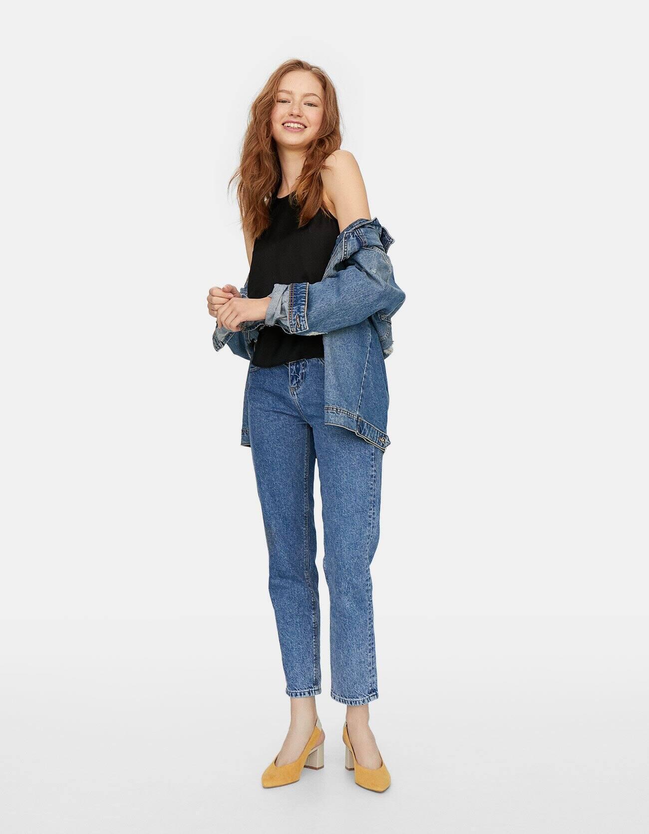 CZARNY TOP CASUAL