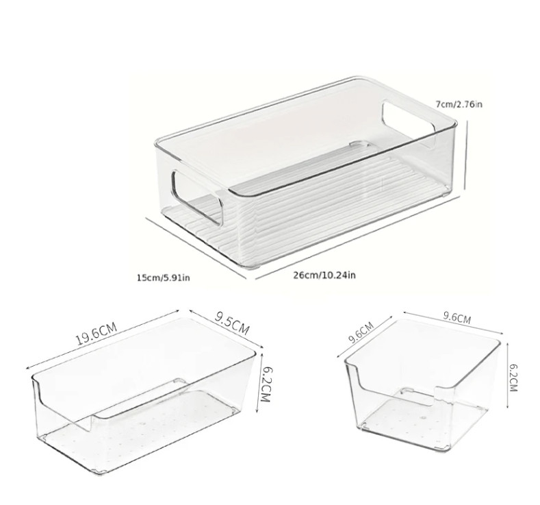 pojemniki do przechowywania 3-pack